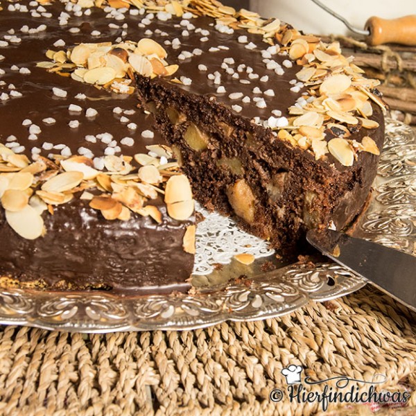 Apfelkuchen auf Bayrisch, der etwas andere Kuchen