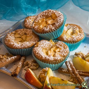 Muffin Apfel Walnuss Rezept