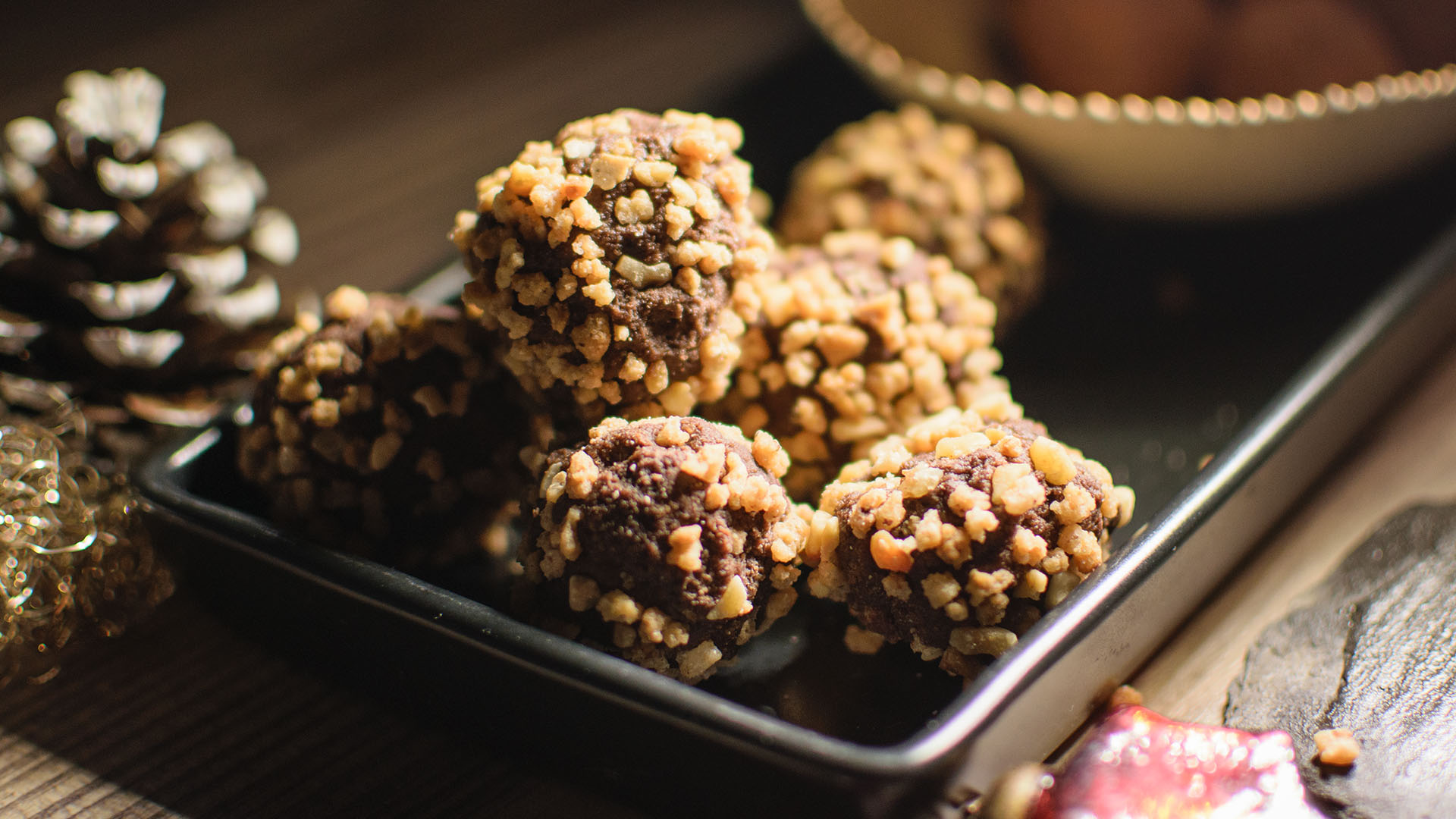 Rezept für cremige und knusprige Nusskugeln – einfach lecker